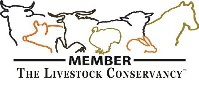 We're a member of the Livestock Conservancy